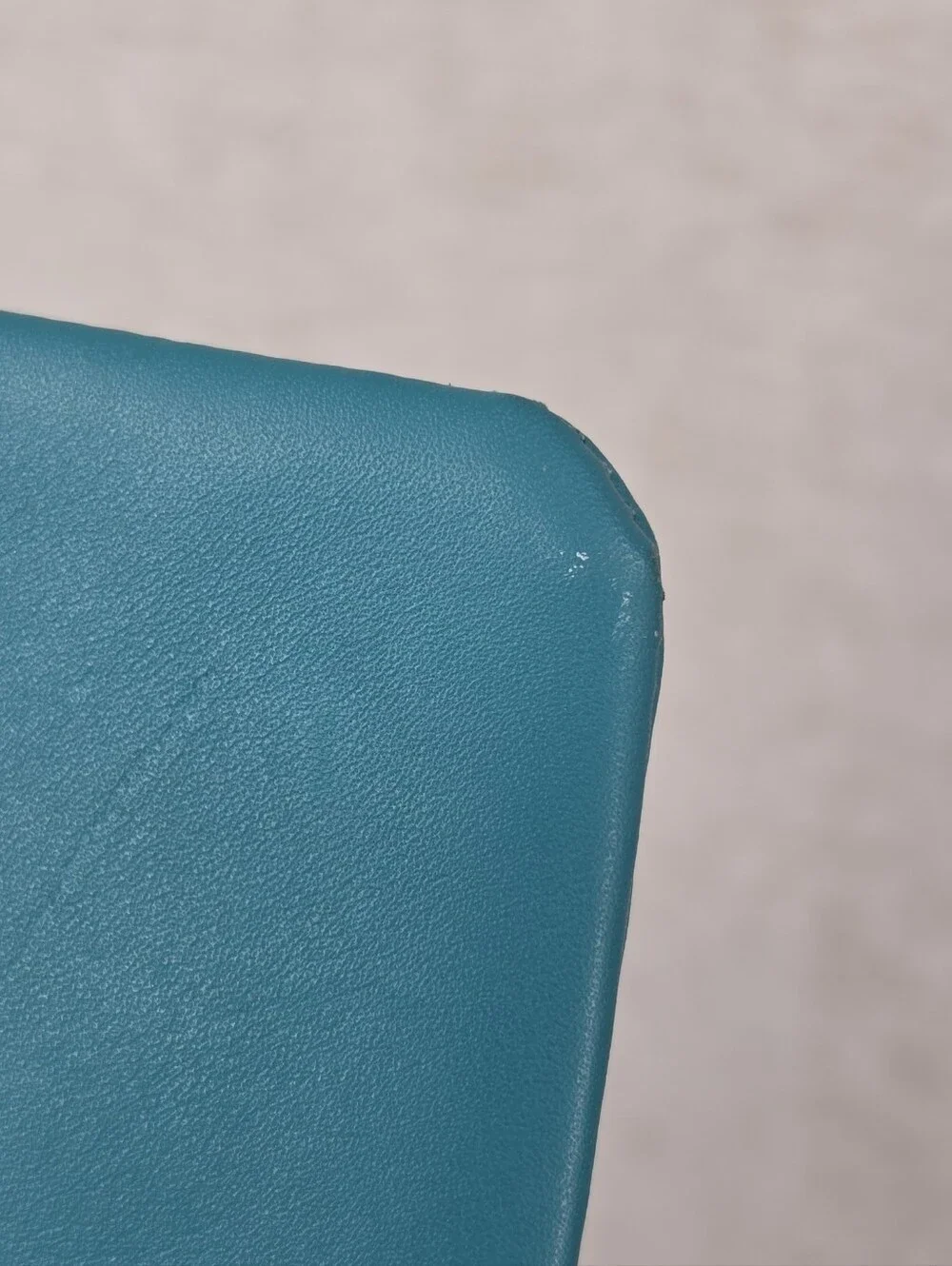 Born Turquoise Leather Wristlet Wallet Small